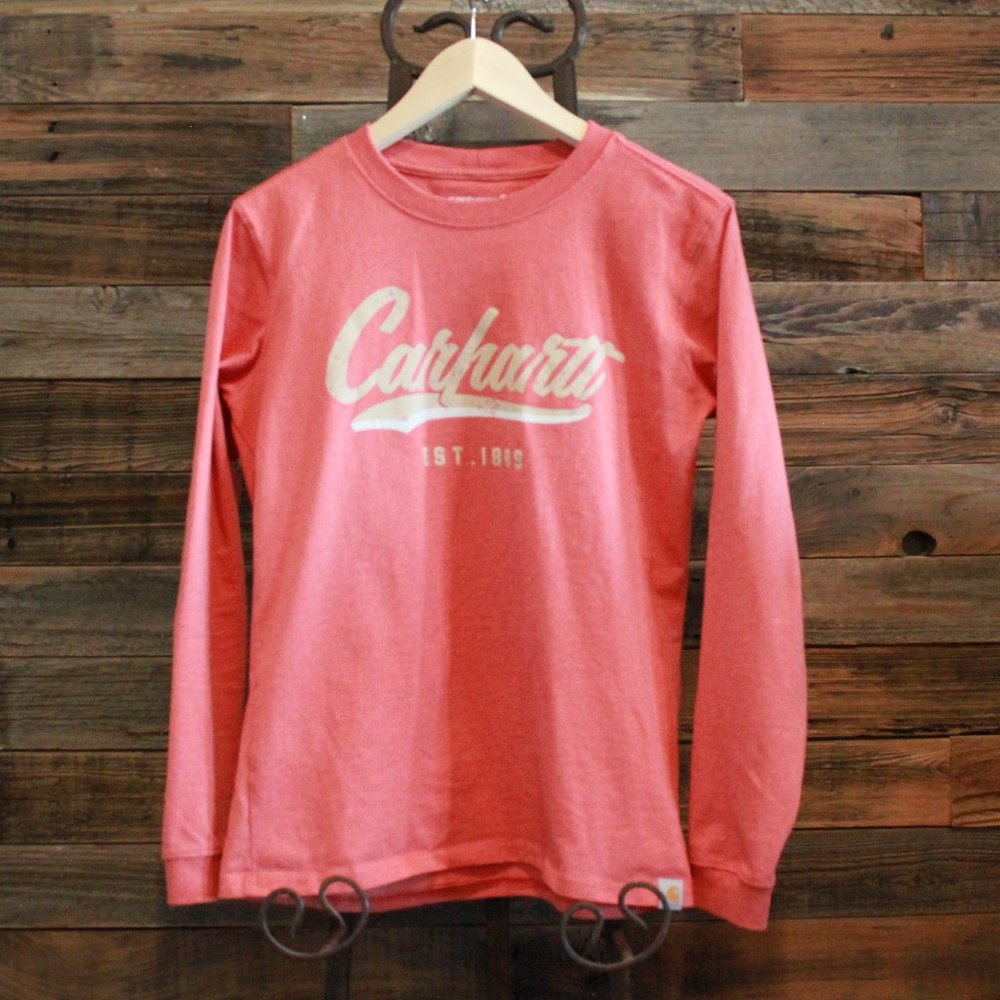 Carhart corral crewneck, longsleeve t-shirt.